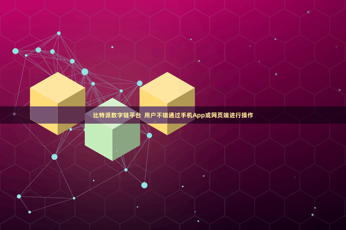 比特派数字链平台  用户不错通过手机App或网页端进行操作